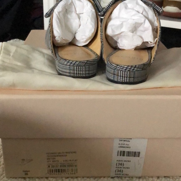 Alexandre Birman Evelyn Plaid Flat 36 - Picture 4 of 4